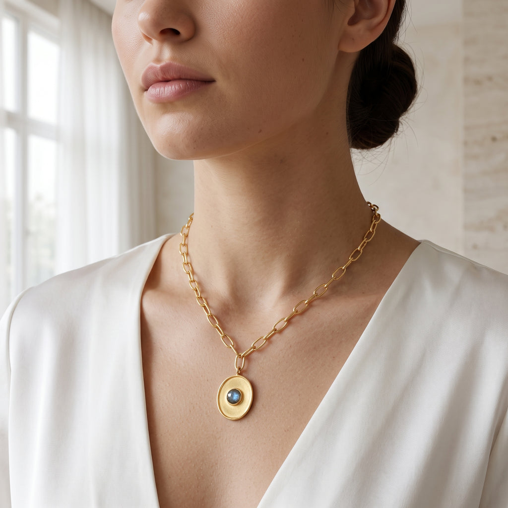 Labradorite Gemstone Necklaces