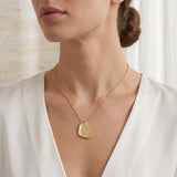 Textured Zirconia Freedom Necklace