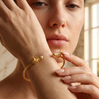 Double Horse Head Bangle Bracelets