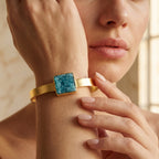Druzy Gemstone Adjustable Bangles