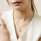 Cosmic Connection Zirconia Necklace - La Vitá Jewels