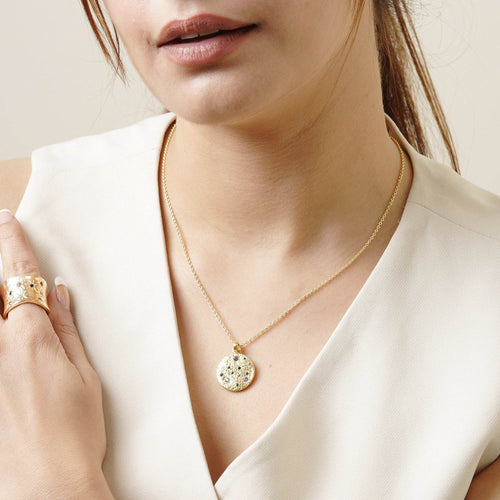 Cosmic Connection Zirconia Necklace - La Vitá Jewels
