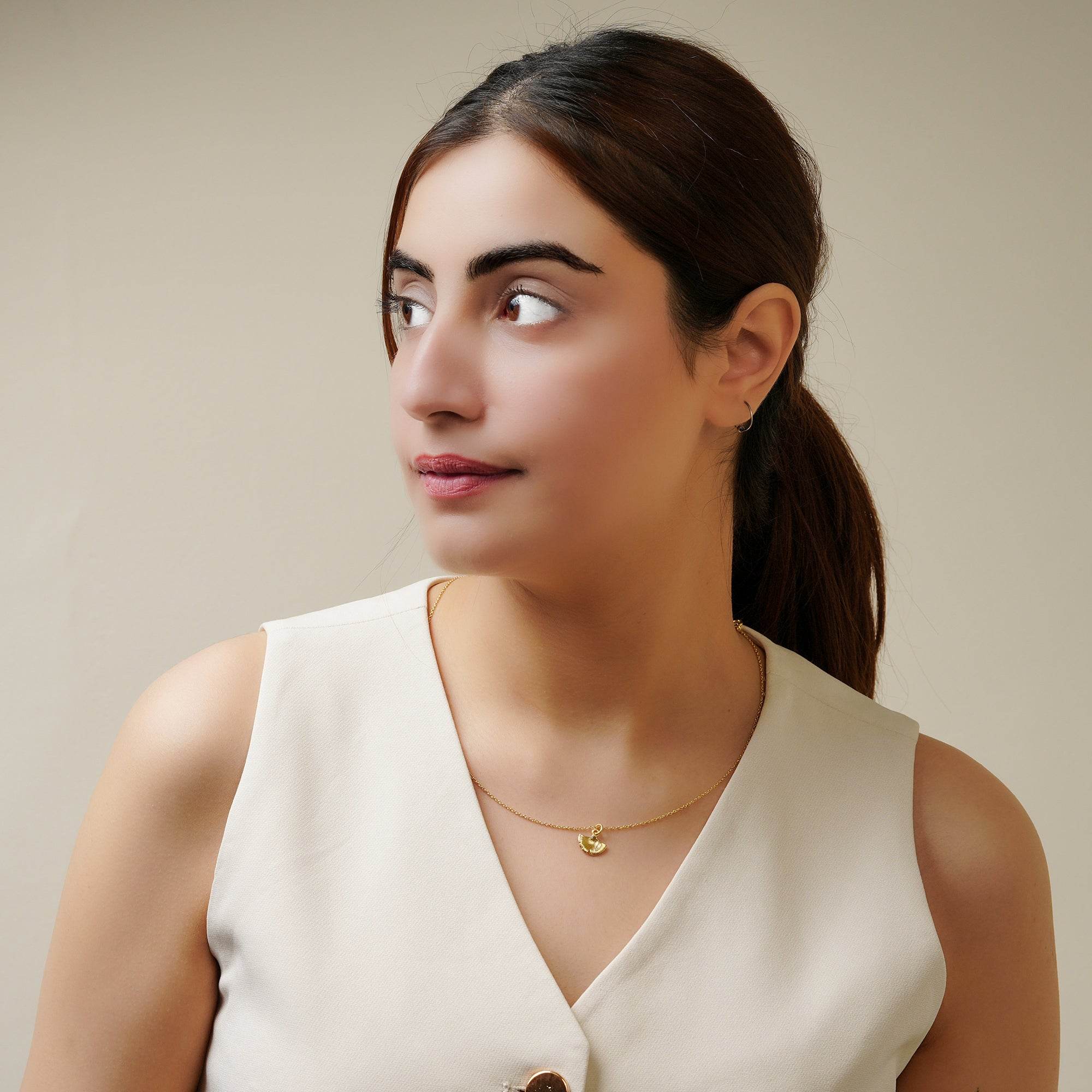 Gingko Leaf Necklaces - La Vitá Jewels