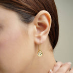 Multi Zircon Drop Shape Earring - La Vitá Jewels