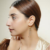 Victorian Flow Iolite Beads Earring