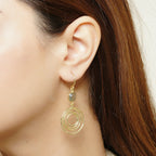 Circle of Hope London Topaz Earring - La Vitá Jewels