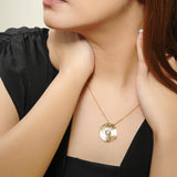 Labradorite and White CZ Sparkling Awareness Necklace