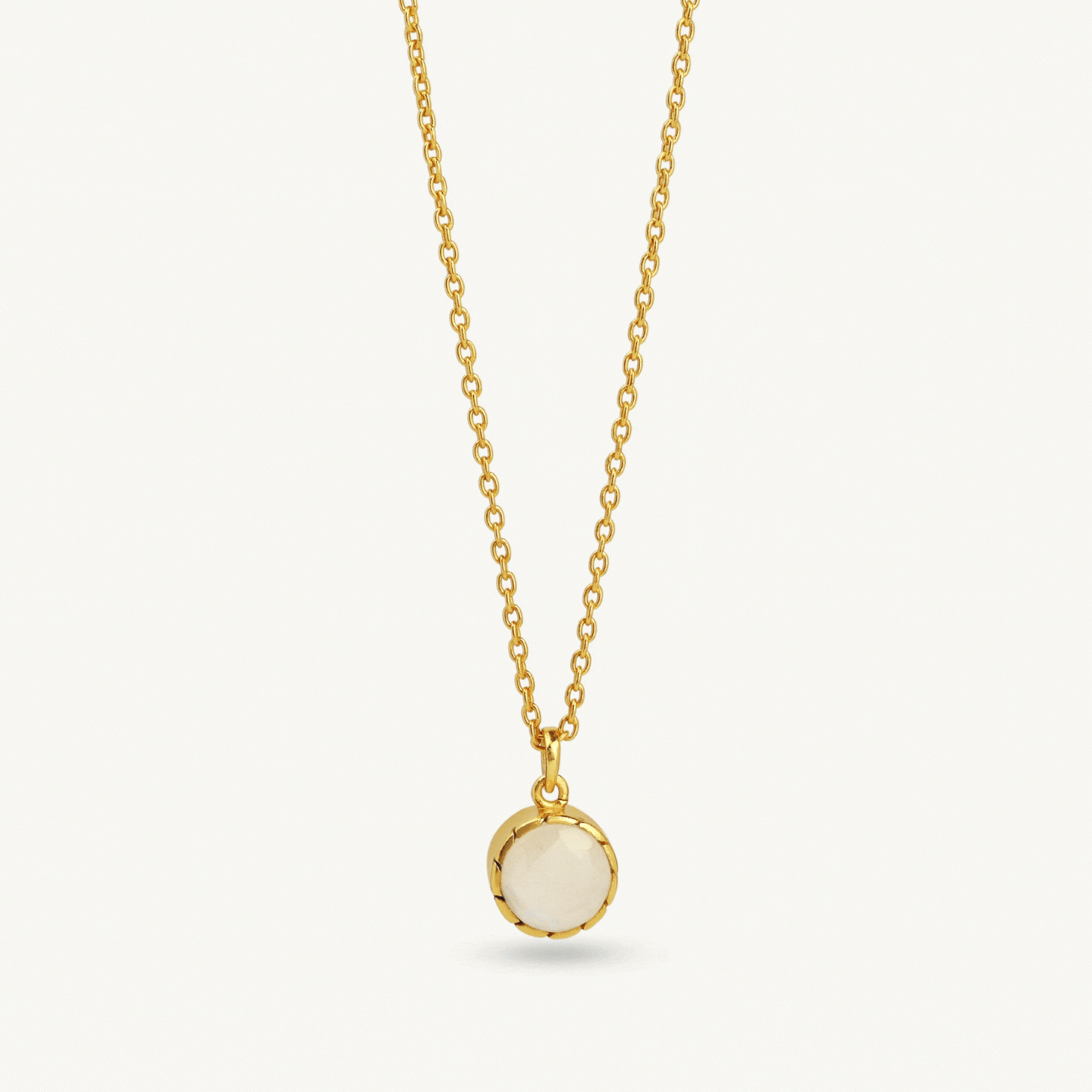 Minimalist Birthstone Necklaces - Sterling Silver