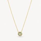 Dainty Birthstone Necklaces - Sterling Silver