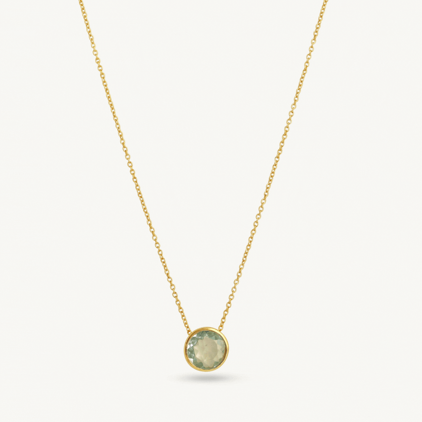 Dainty Birthstone Necklaces - Sterling Silver