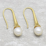 Drop Shape Pearl  Earrings