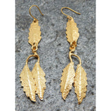 Leaf Shape Dangle Earrings