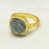 22k  London BT Gemstone Statement Rings, Wholesale Manufacturer