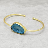 Druzy Gemstone Adjustable Bangles