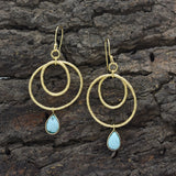 Turquoise  Dangle Earrings