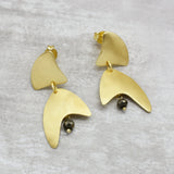 Pyrite  Stud Earrings