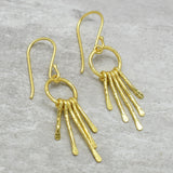 Metal Dangle Earrings