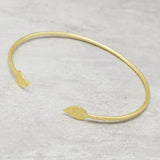 Open Cuff Bangle Bracelets, Leaf Adjustable Bangles, Wholesaler Jewelry