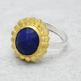 Sapphire Stone 925 Silver  Ring