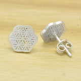 Metal Stud Earrings