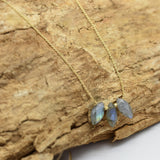 Labradorite Gemstone Pendant Necklaces