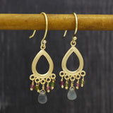 Natural Multi  Dainty Earrings