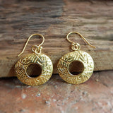 handmade texture Earrings women accessory