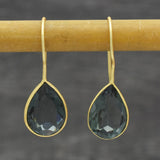 London Blue Topaz Dangle Earrings