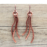 Rose  Fringe dangle Earrings