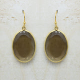 Handmade Golden Rutile Earrings