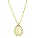 925 Silver Gold Plated Smoky, Chalcedony Gemstone Necklaces